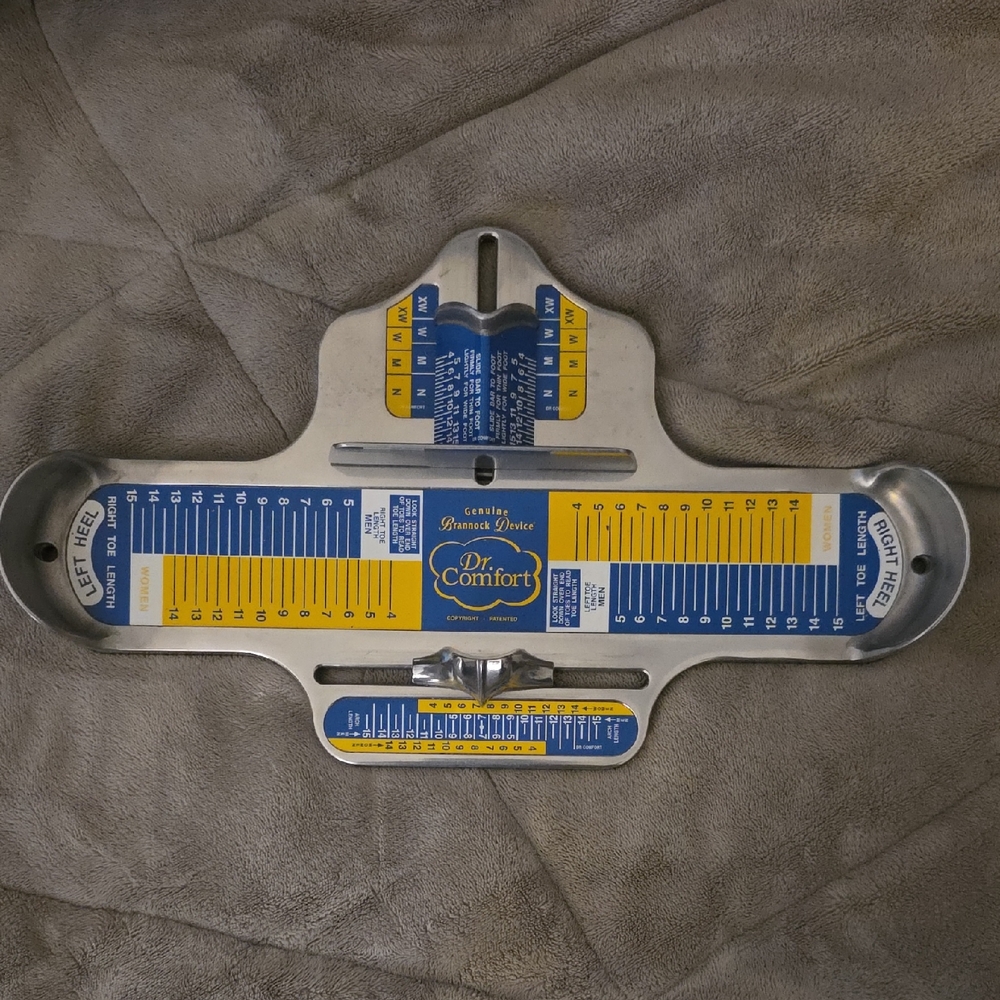 Brannock Device Dr Comfort  Footwear Measuring Tool